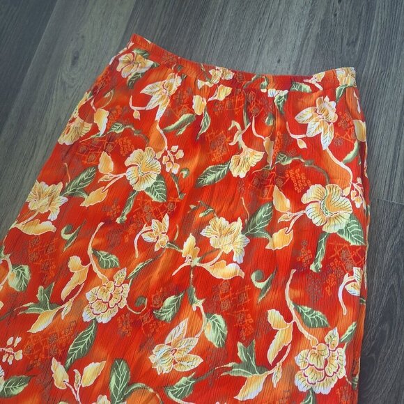 💙 Melrose Collectibles Maxi Skirt - 100% Rayon - Picture 6 of 8